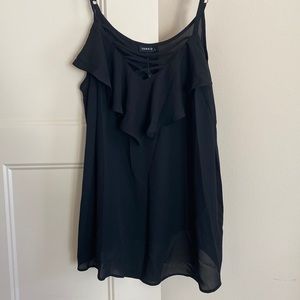 Torrid Black Tank too 2x
